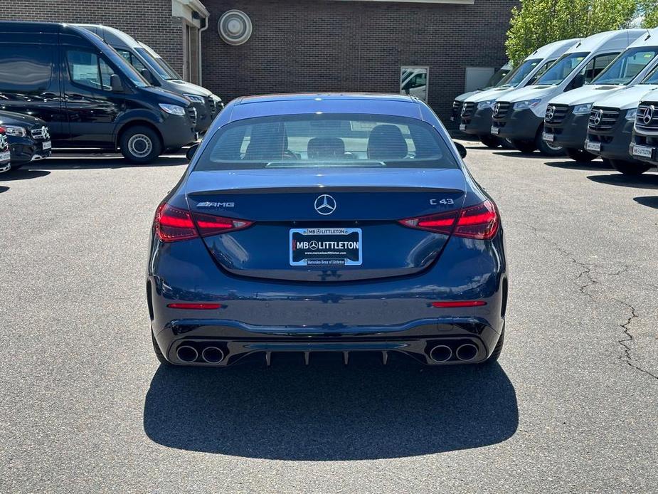 new 2024 Mercedes-Benz AMG C 43 car, priced at $68,095