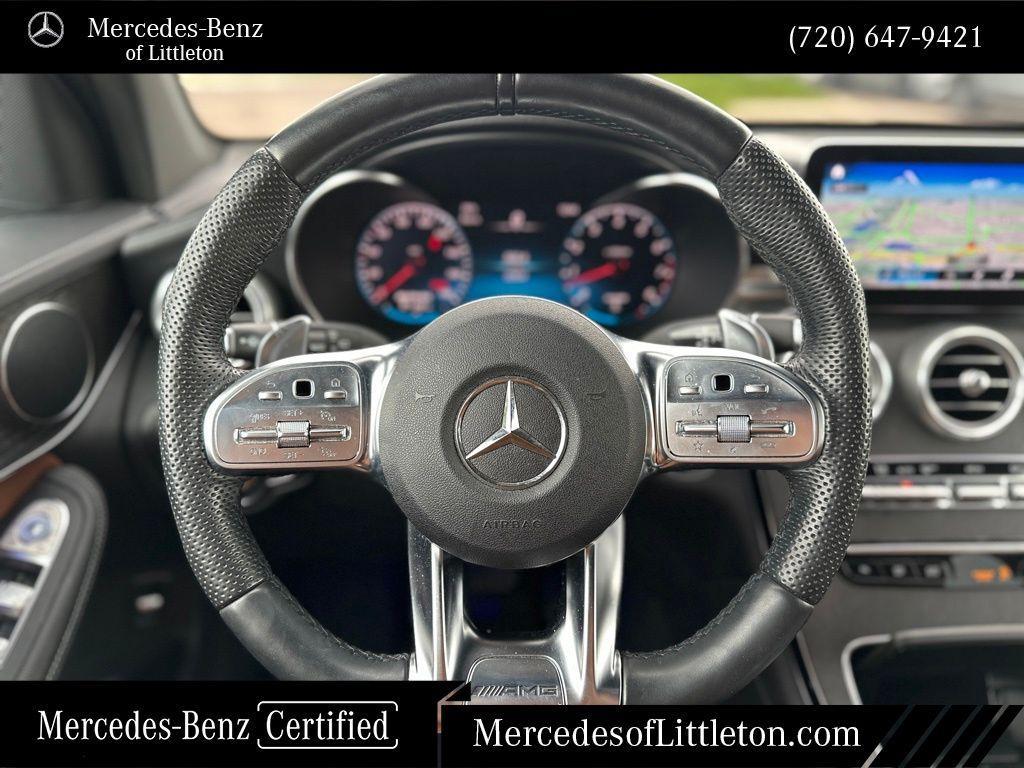 used 2022 Mercedes-Benz AMG GLC 43 car, priced at $46,089