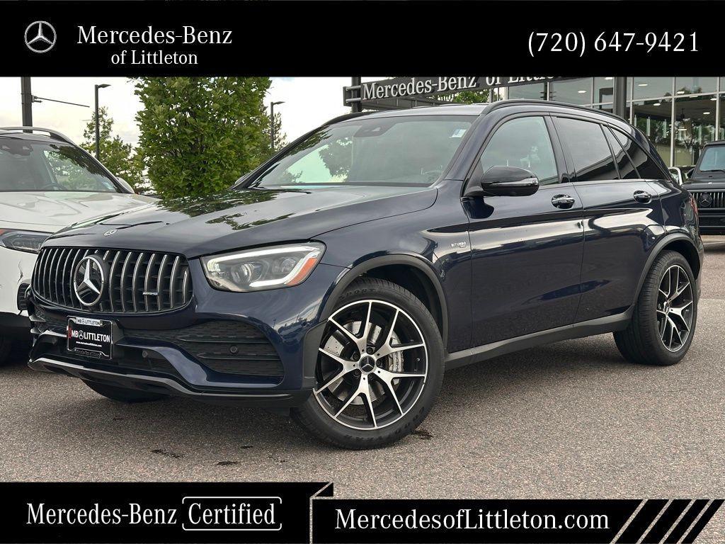 used 2022 Mercedes-Benz AMG GLC 43 car, priced at $45,817