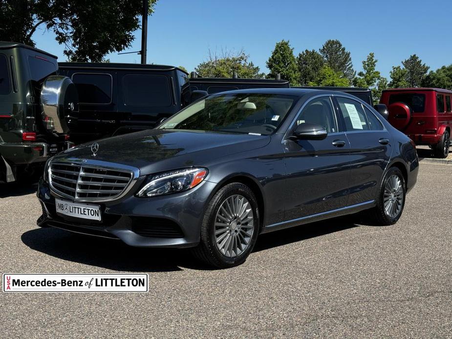used 2015 Mercedes-Benz C-Class car, priced at $20,599