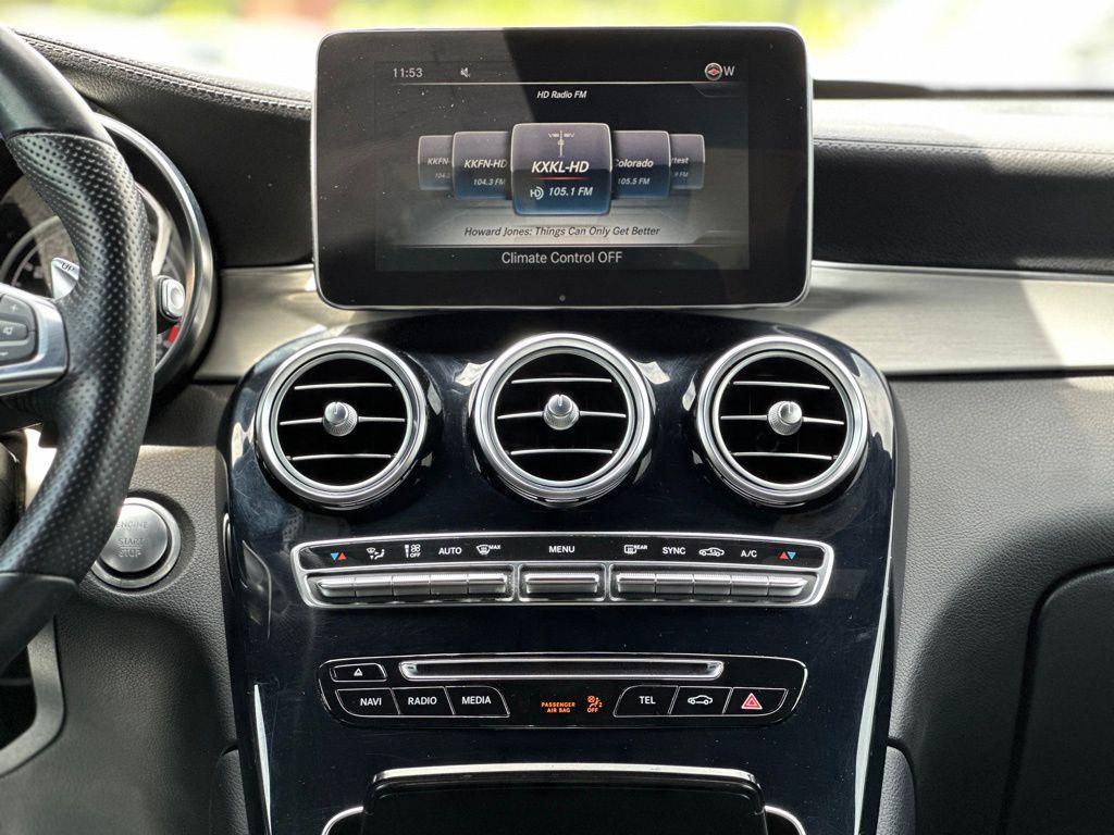 used 2018 Mercedes-Benz AMG GLC 63 car, priced at $36,204