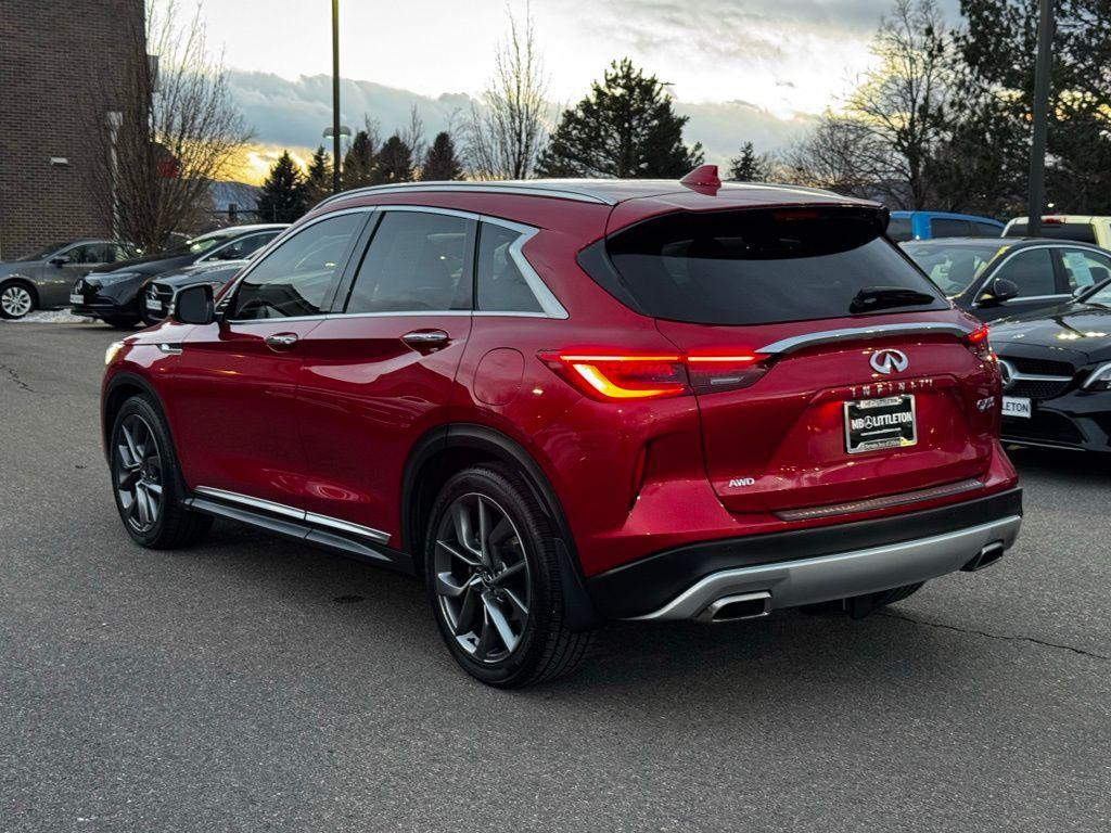 used 2021 INFINITI QX50 car, priced at $29,999