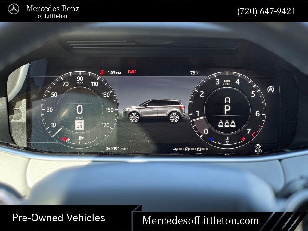 used 2020 Land Rover Range Rover Evoque car, priced at $20,372