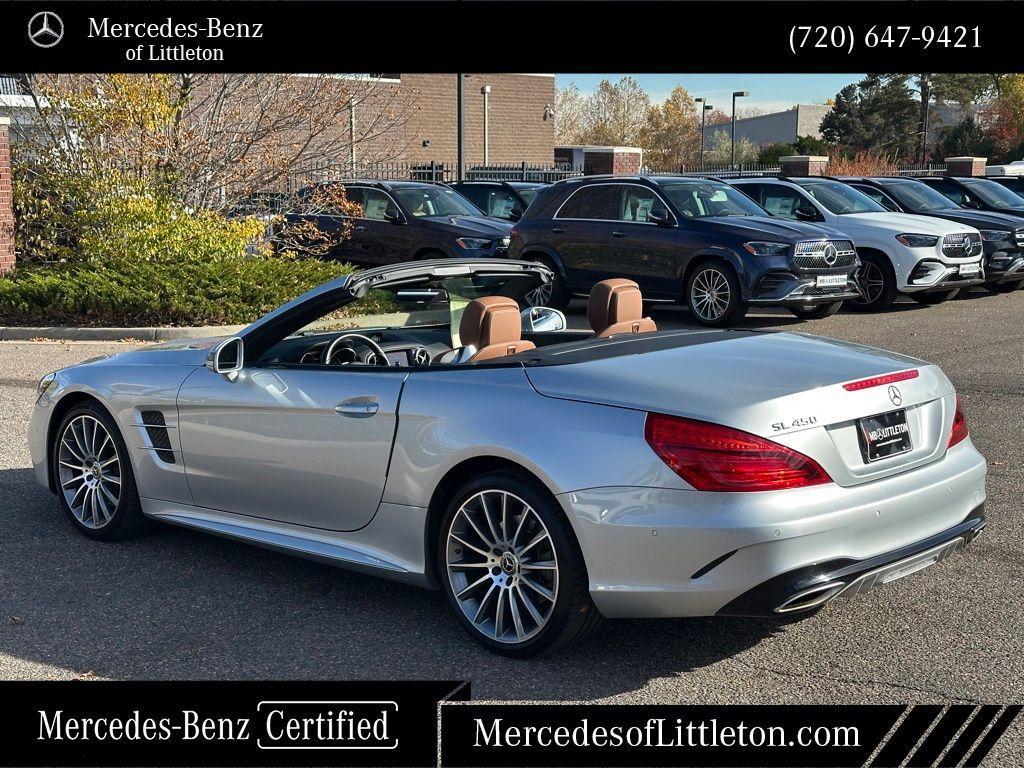 used 2020 Mercedes-Benz SL 450 car, priced at $54,999