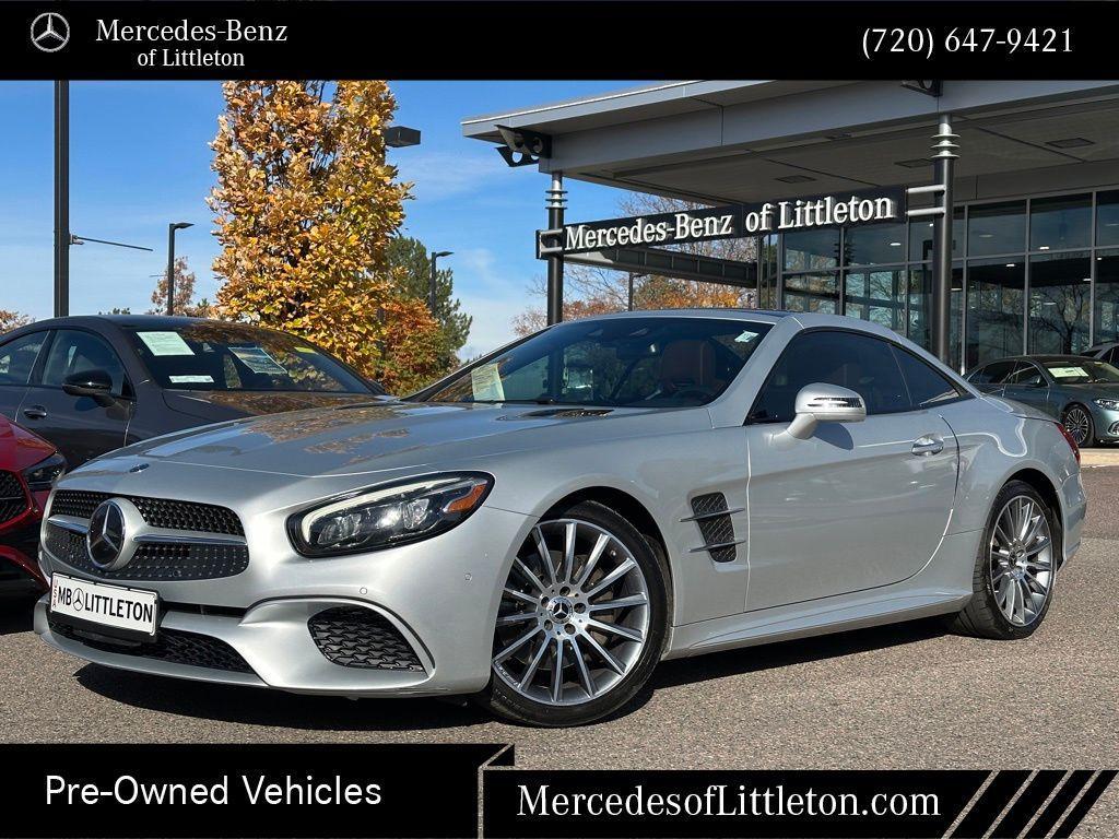 used 2020 Mercedes-Benz SL 450 car, priced at $54,855