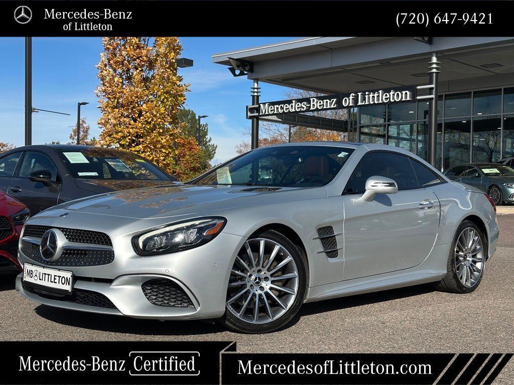 used 2020 Mercedes-Benz SL 450 car, priced at $54,999