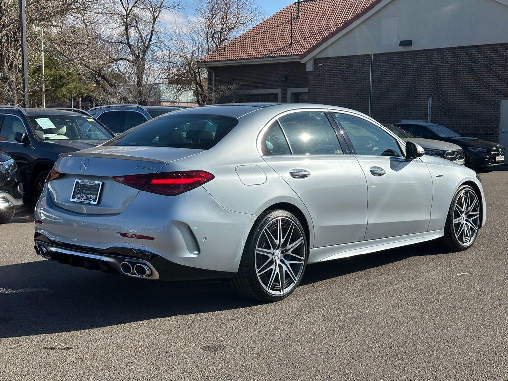 used 2025 Mercedes-Benz AMG C 43 car, priced at $74,105