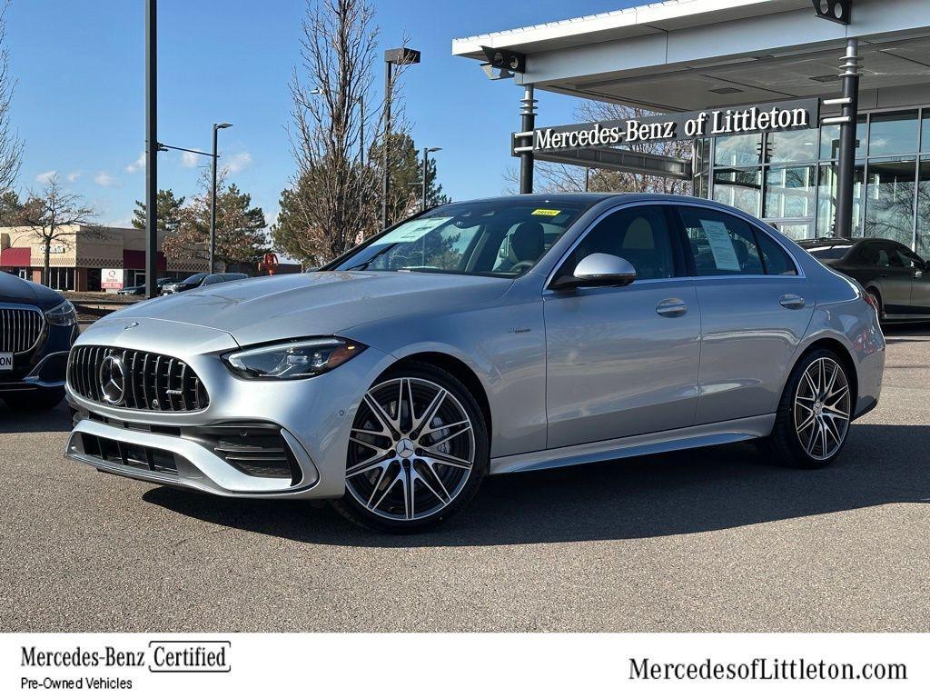 used 2025 Mercedes-Benz AMG C 43 car, priced at $69,863