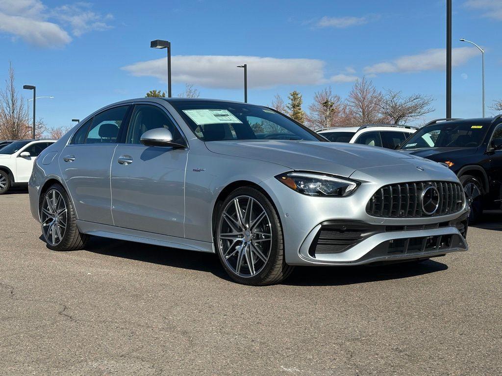 used 2025 Mercedes-Benz AMG C 43 car, priced at $74,105