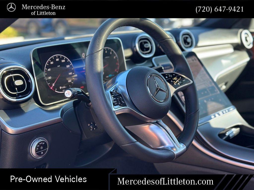 used 2022 Mercedes-Benz C-Class car, priced at $36,644