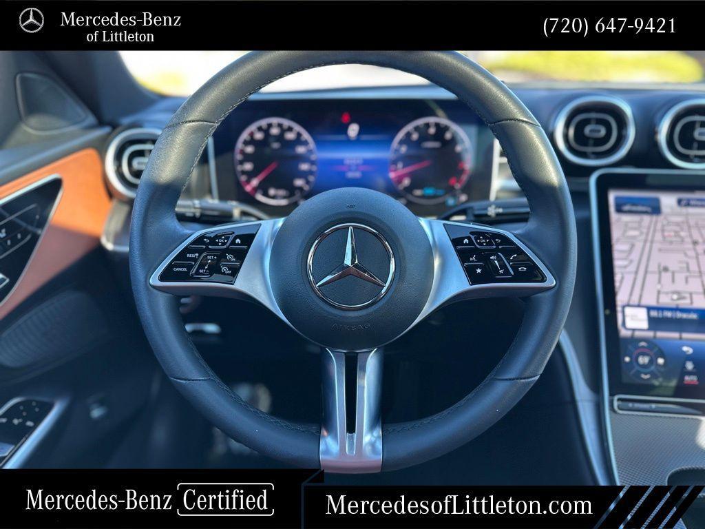 used 2022 Mercedes-Benz C-Class car, priced at $36,192