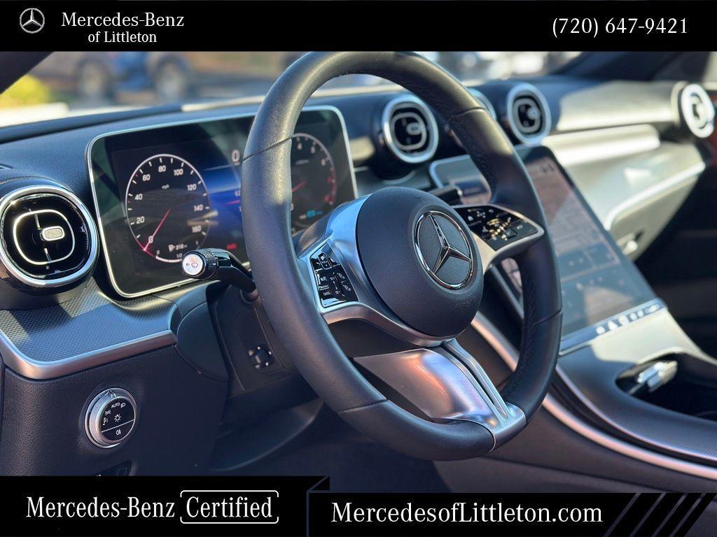 used 2022 Mercedes-Benz C-Class car, priced at $36,192