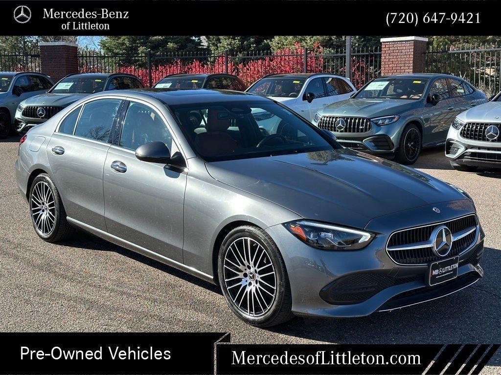 used 2022 Mercedes-Benz C-Class car, priced at $36,644