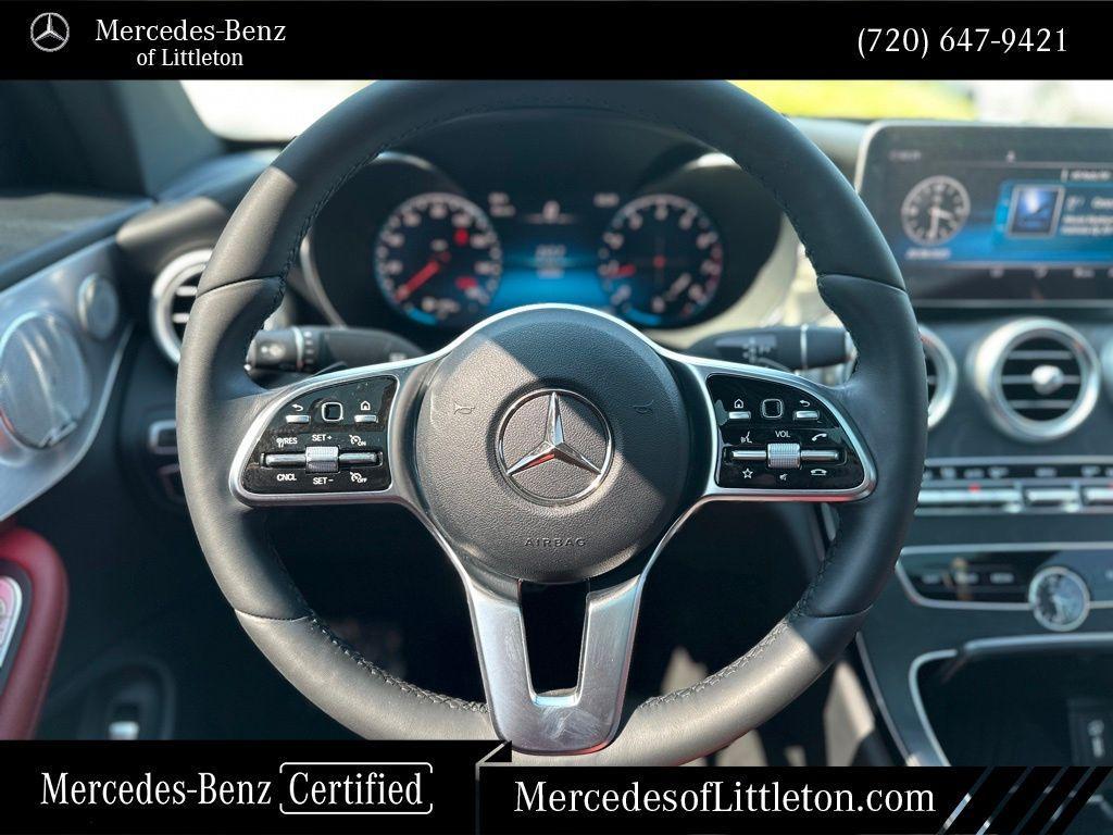 used 2021 Mercedes-Benz C-Class car, priced at $32,958
