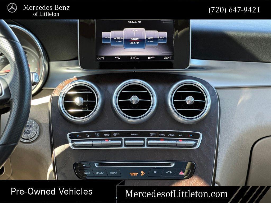 used 2019 Mercedes-Benz GLC 300 car, priced at $20,871