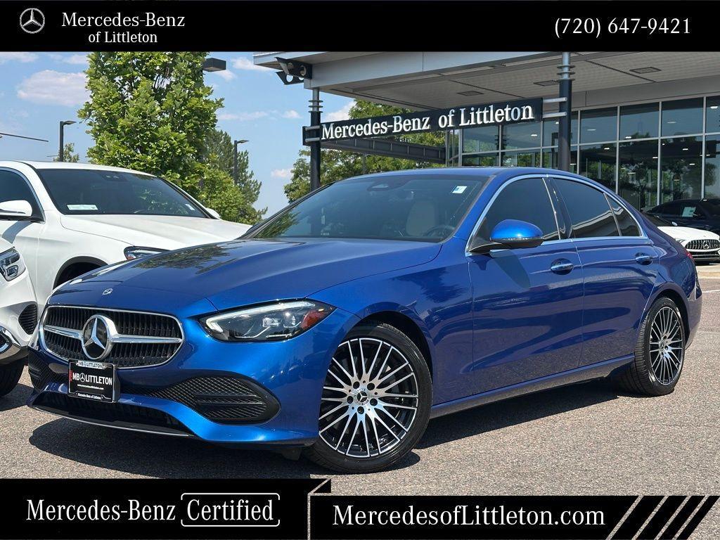 used 2022 Mercedes-Benz C-Class car, priced at $35,478