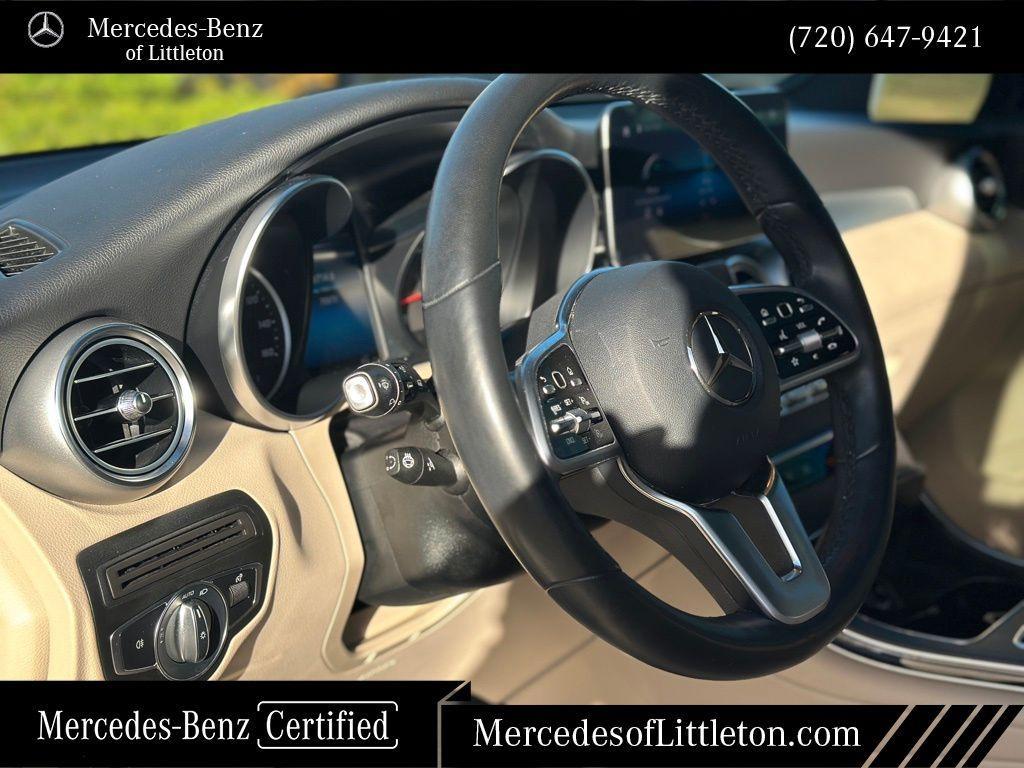 used 2021 Mercedes-Benz GLC 300 car, priced at $25,873