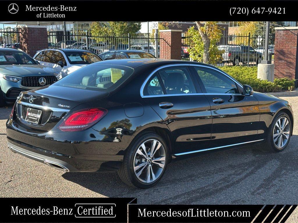 used 2021 Mercedes-Benz C-Class car, priced at $28,230