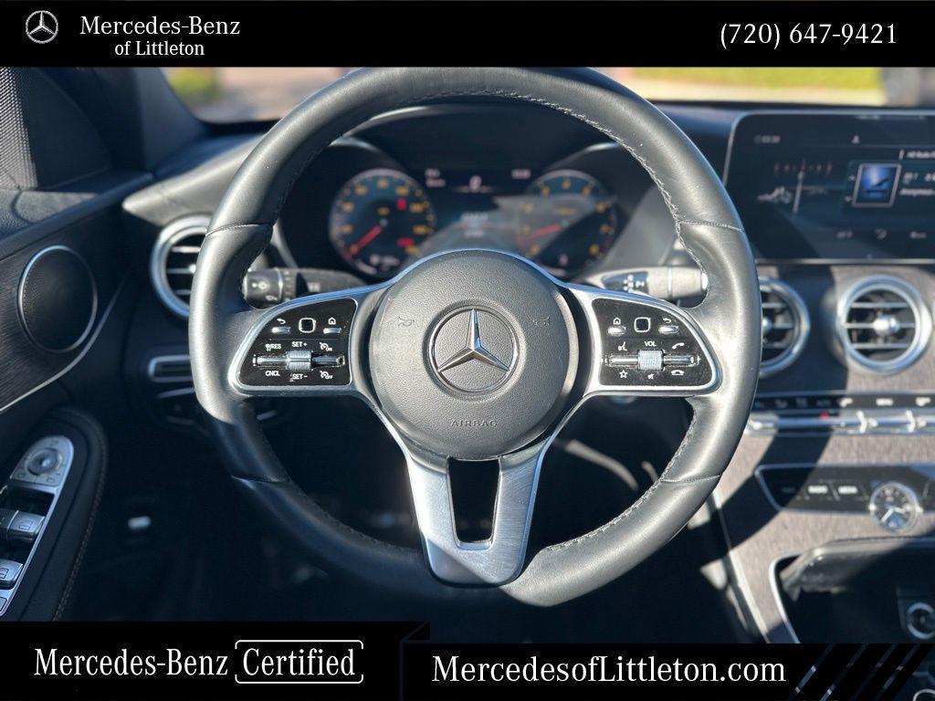 used 2021 Mercedes-Benz C-Class car, priced at $28,230