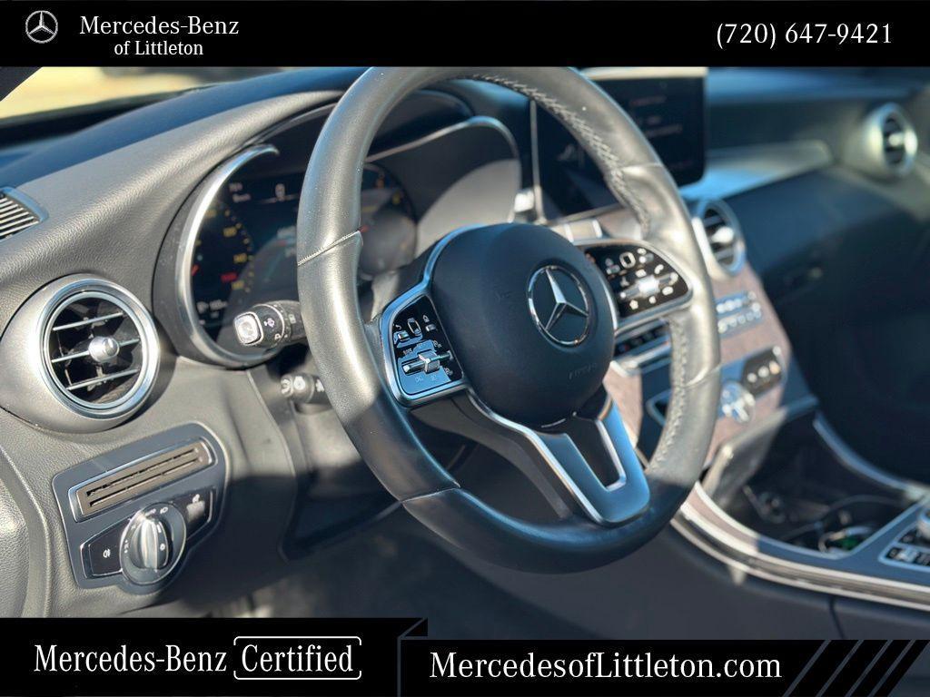 used 2021 Mercedes-Benz C-Class car, priced at $28,230