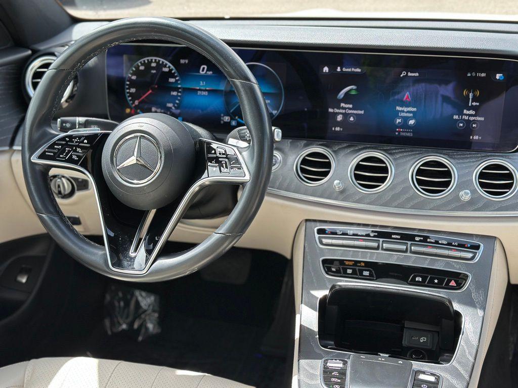used 2021 Mercedes-Benz E-Class car, priced at $39,275