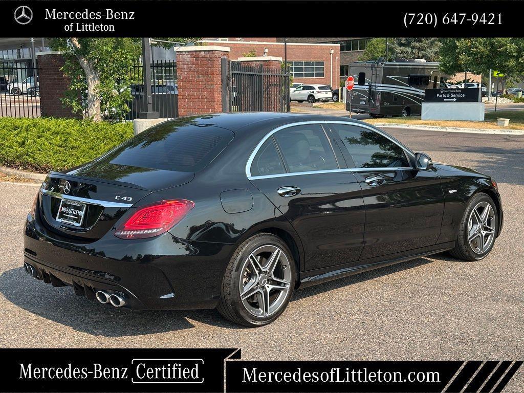 used 2020 Mercedes-Benz AMG C 43 car, priced at $40,031