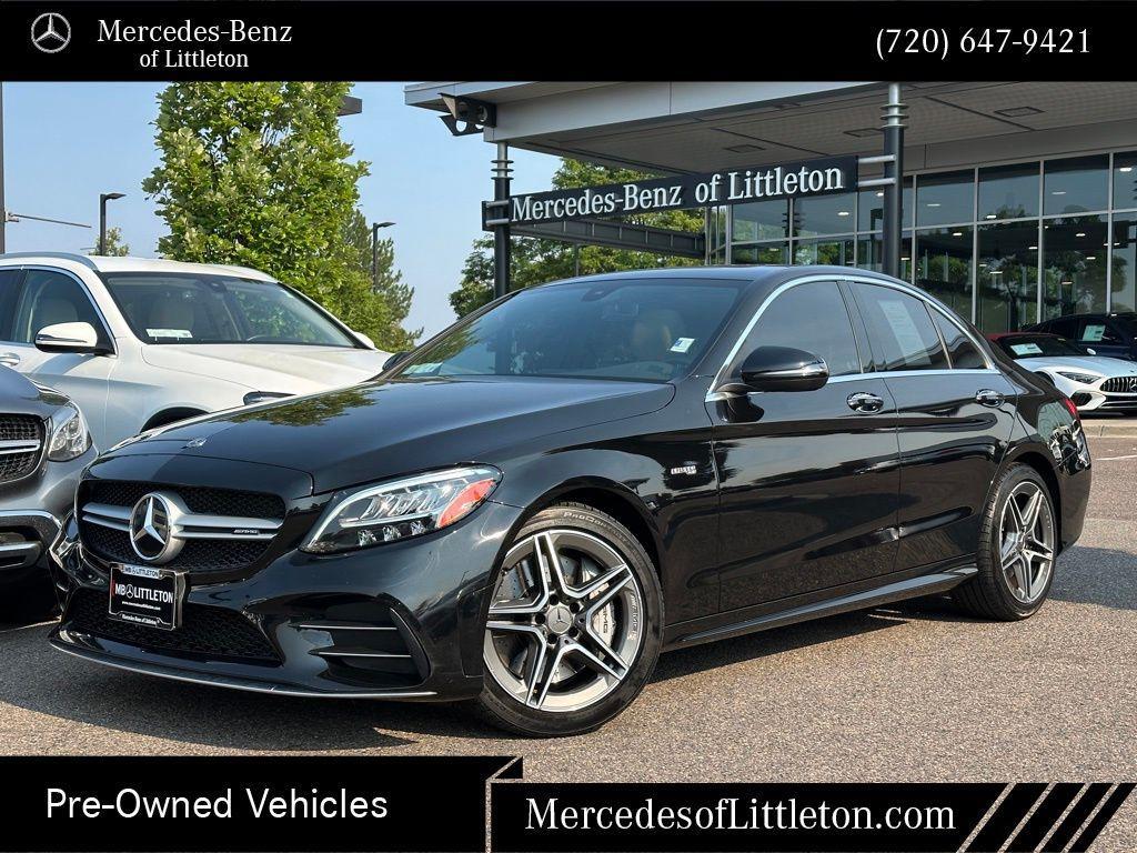 used 2020 Mercedes-Benz AMG C 43 car, priced at $40,031
