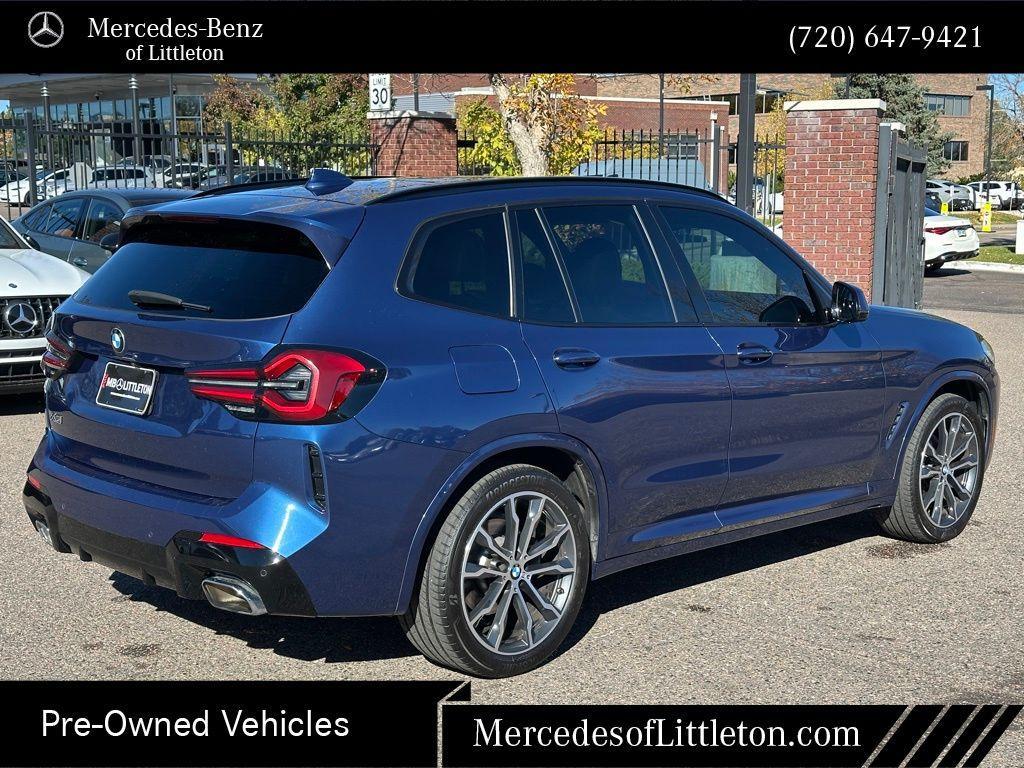 used 2022 BMW X3 car, priced at $31,128