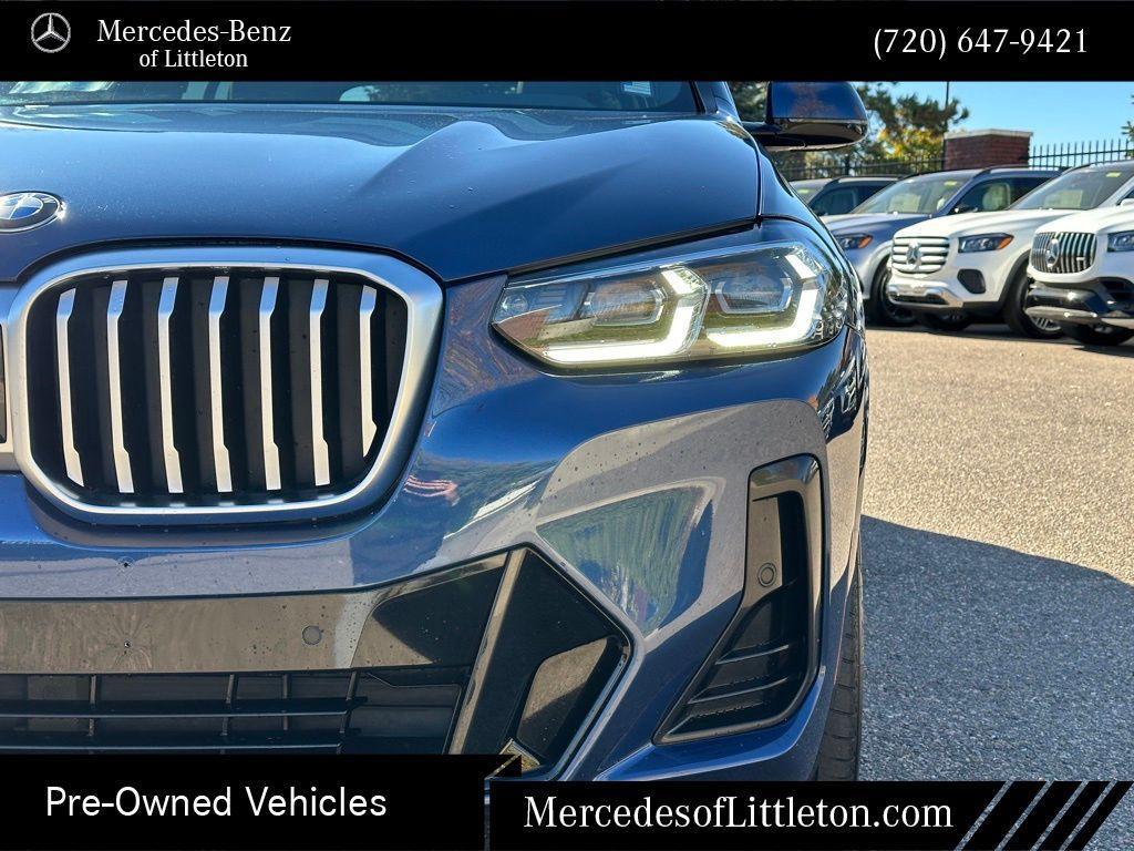 used 2022 BMW X3 car, priced at $31,128