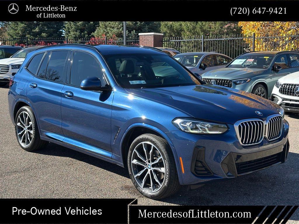 used 2022 BMW X3 car, priced at $31,128