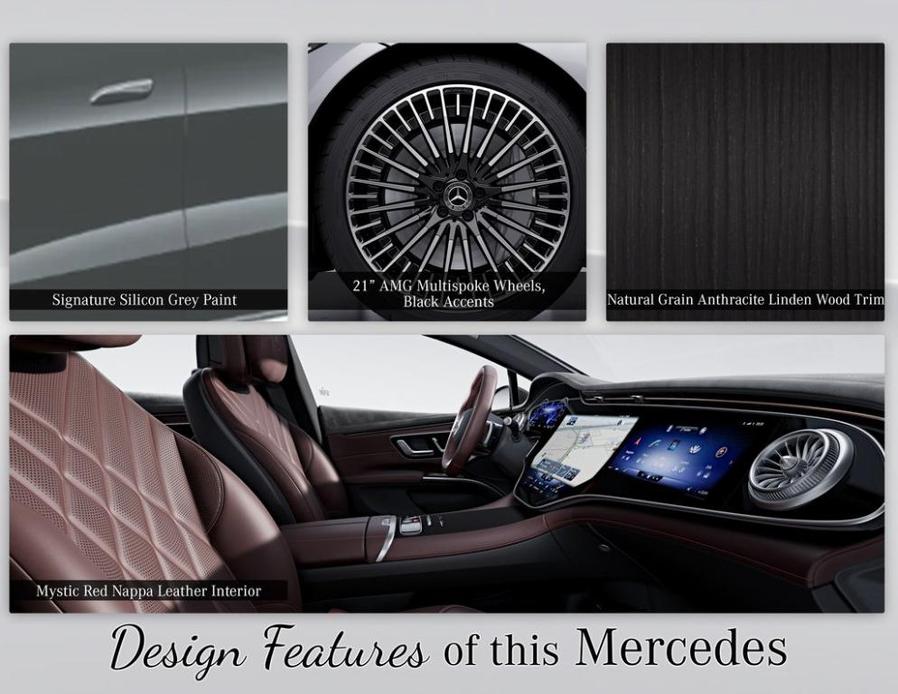 new 2023 Mercedes-Benz EQS 580 car, priced at $156,170