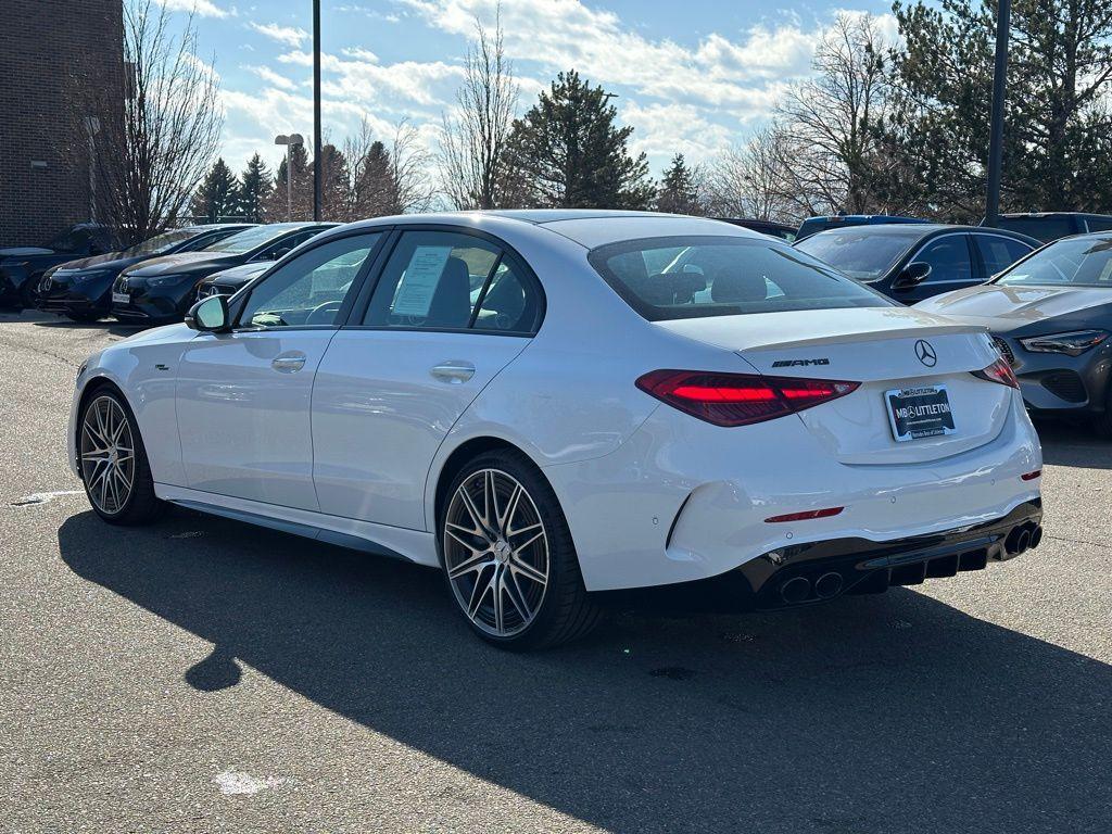 used 2024 Mercedes-Benz AMG C 43 car, priced at $72,846