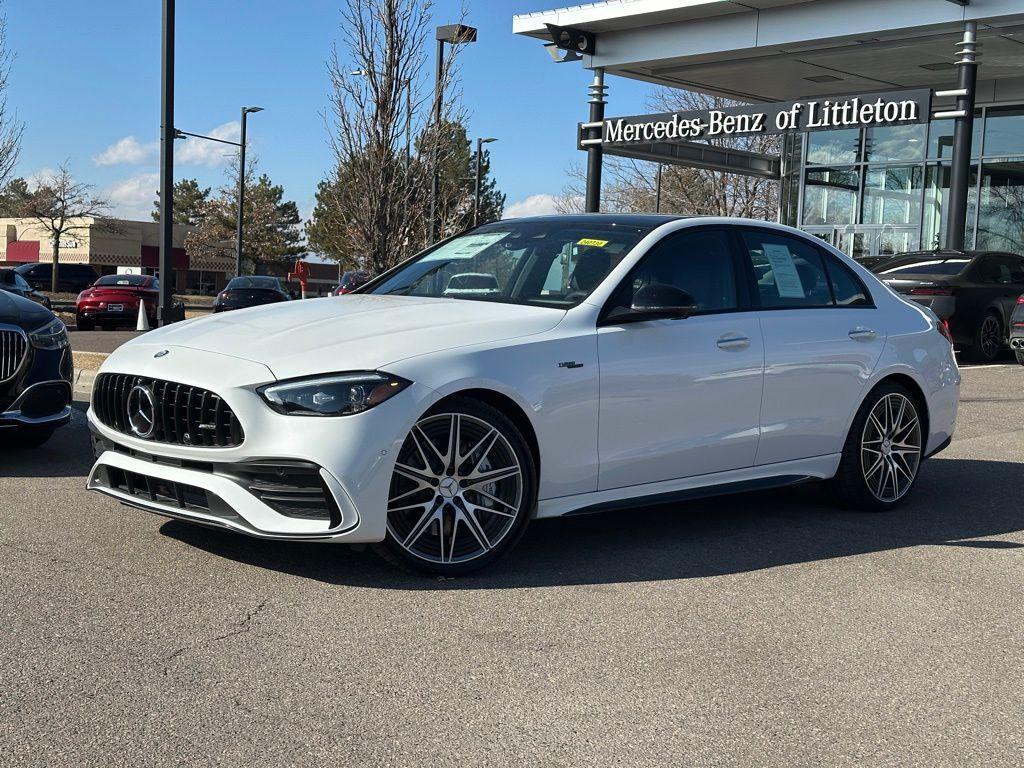 used 2024 Mercedes-Benz AMG C 43 car, priced at $72,846