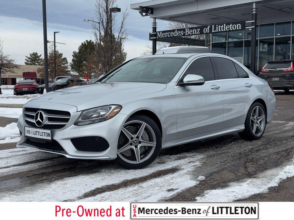 used 2018 Mercedes-Benz C-Class car, priced at $21,710