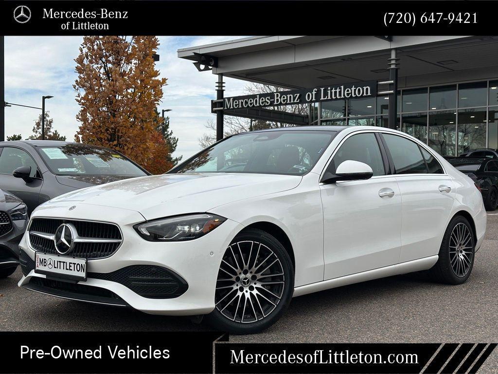 used 2023 Mercedes-Benz C-Class car, priced at $38,463