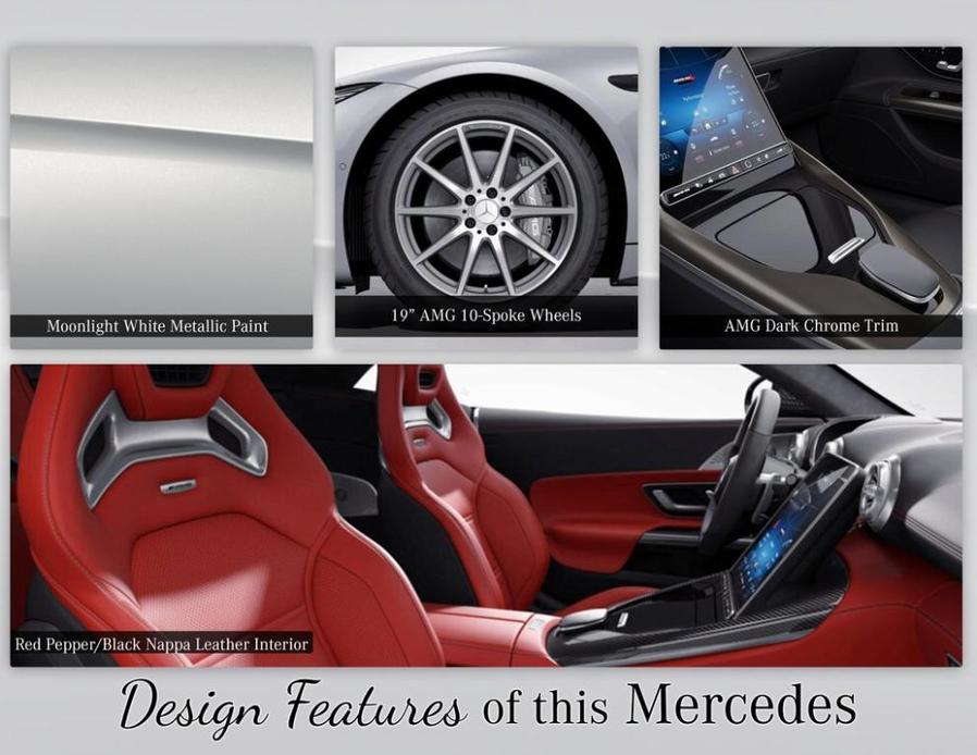 new 2023 Mercedes-Benz AMG SL 43 car, priced at $110,362
