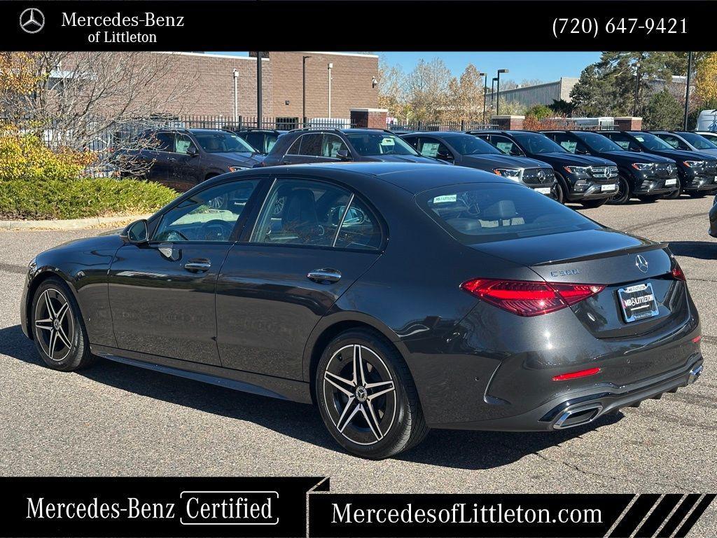 used 2025 Mercedes-Benz C-Class car, priced at $45,583