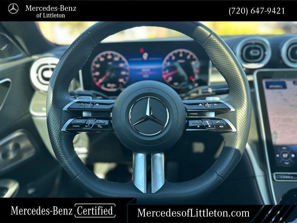 used 2025 Mercedes-Benz C-Class car, priced at $45,583