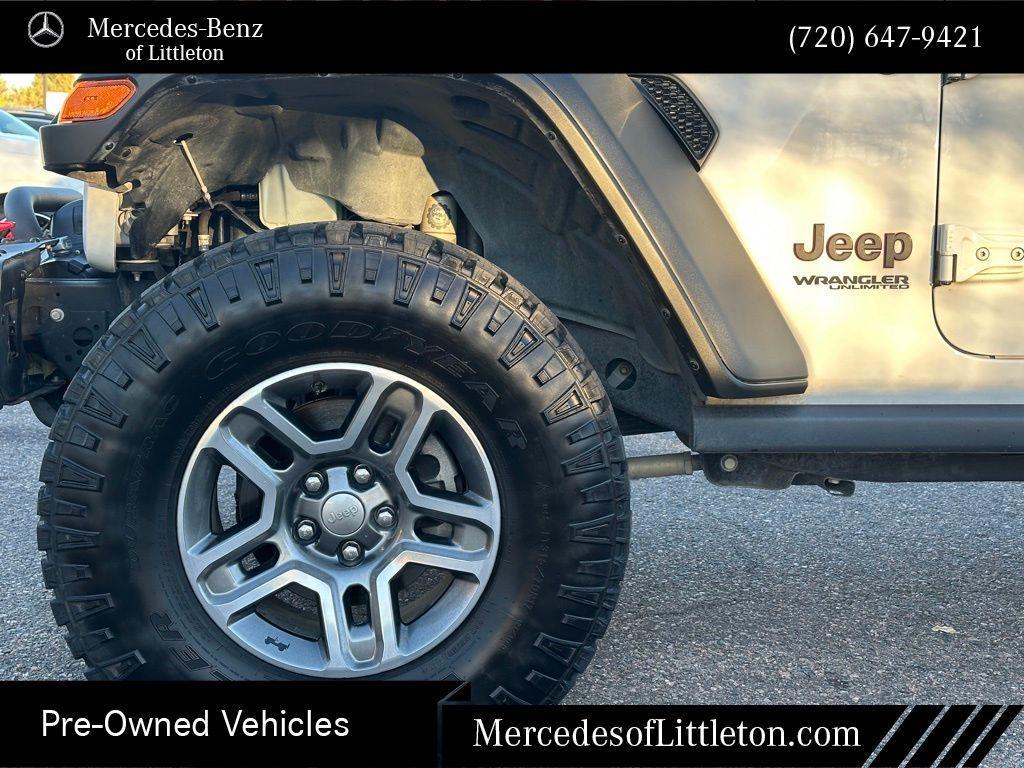 used 2021 Jeep Wrangler Unlimited car, priced at $31,416