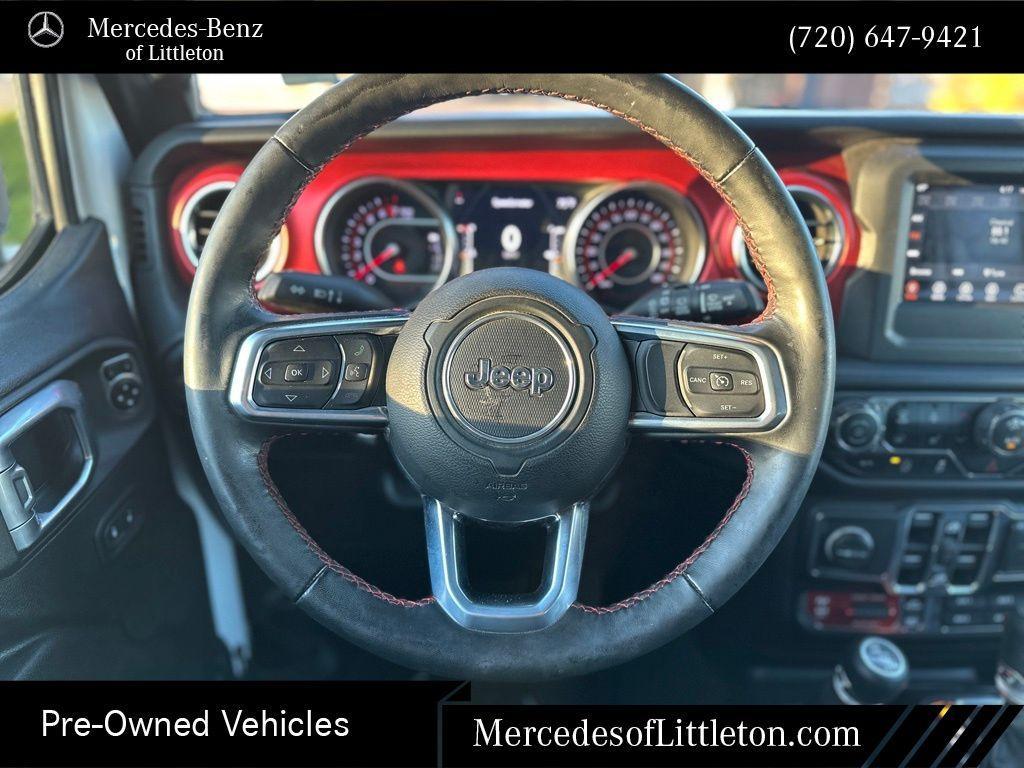 used 2021 Jeep Wrangler Unlimited car, priced at $31,416