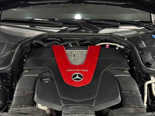 used 2020 Mercedes-Benz AMG C 43 car, priced at $35,200