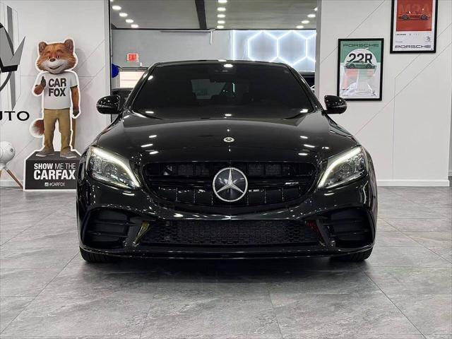 used 2020 Mercedes-Benz AMG C 43 car, priced at $35,200