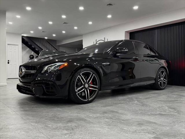 used 2019 Mercedes-Benz AMG E 63 car, priced at $64,000