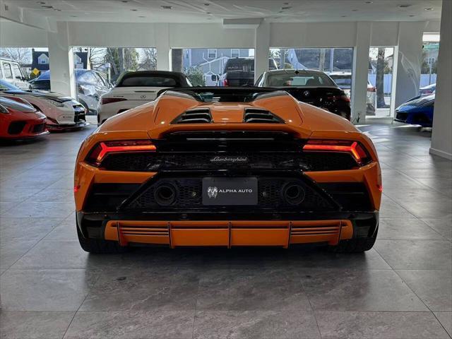 used 2023 Lamborghini Huracan EVO car, priced at $294,800