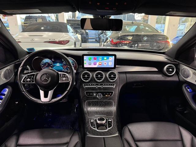 used 2021 Mercedes-Benz C-Class car, priced at $28,800