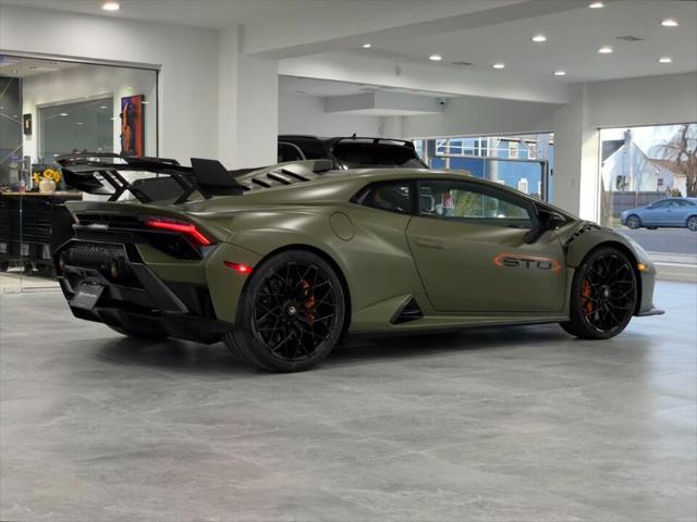 used 2023 Lamborghini Huracan STO car, priced at $388,000