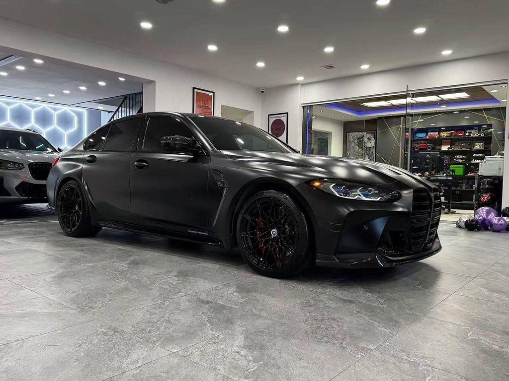 used 2023 BMW M3 car, priced at $107,800