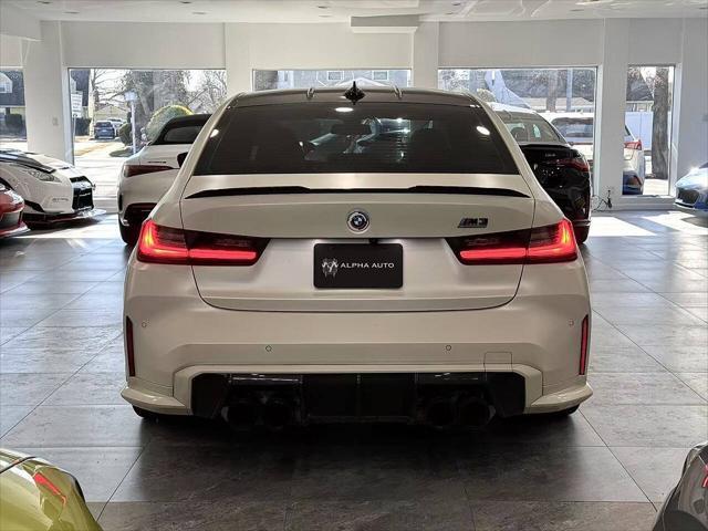 used 2022 BMW M3 car, priced at $77,800