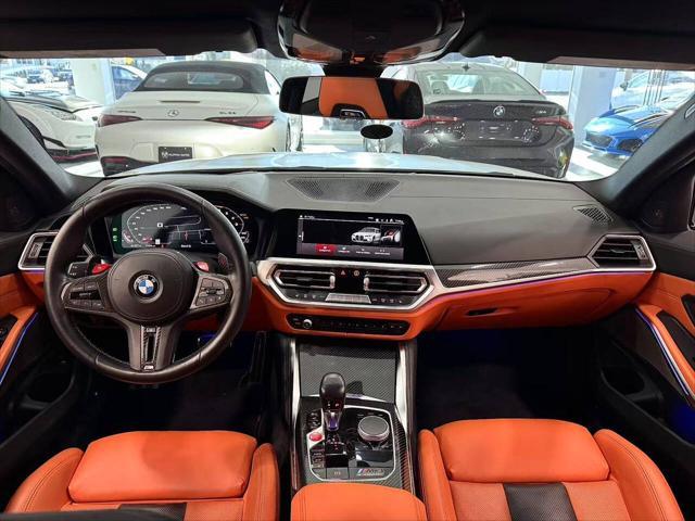 used 2022 BMW M3 car, priced at $77,800