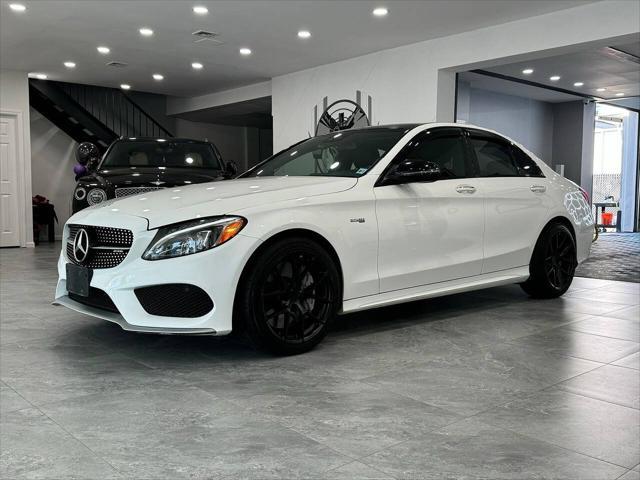 used 2017 Mercedes-Benz AMG C 43 car, priced at $22,600